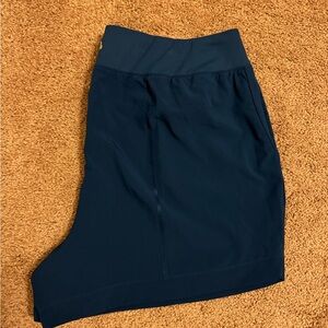 Tek Gear Teal Blue Athletic Shorts with Elastic Waistband